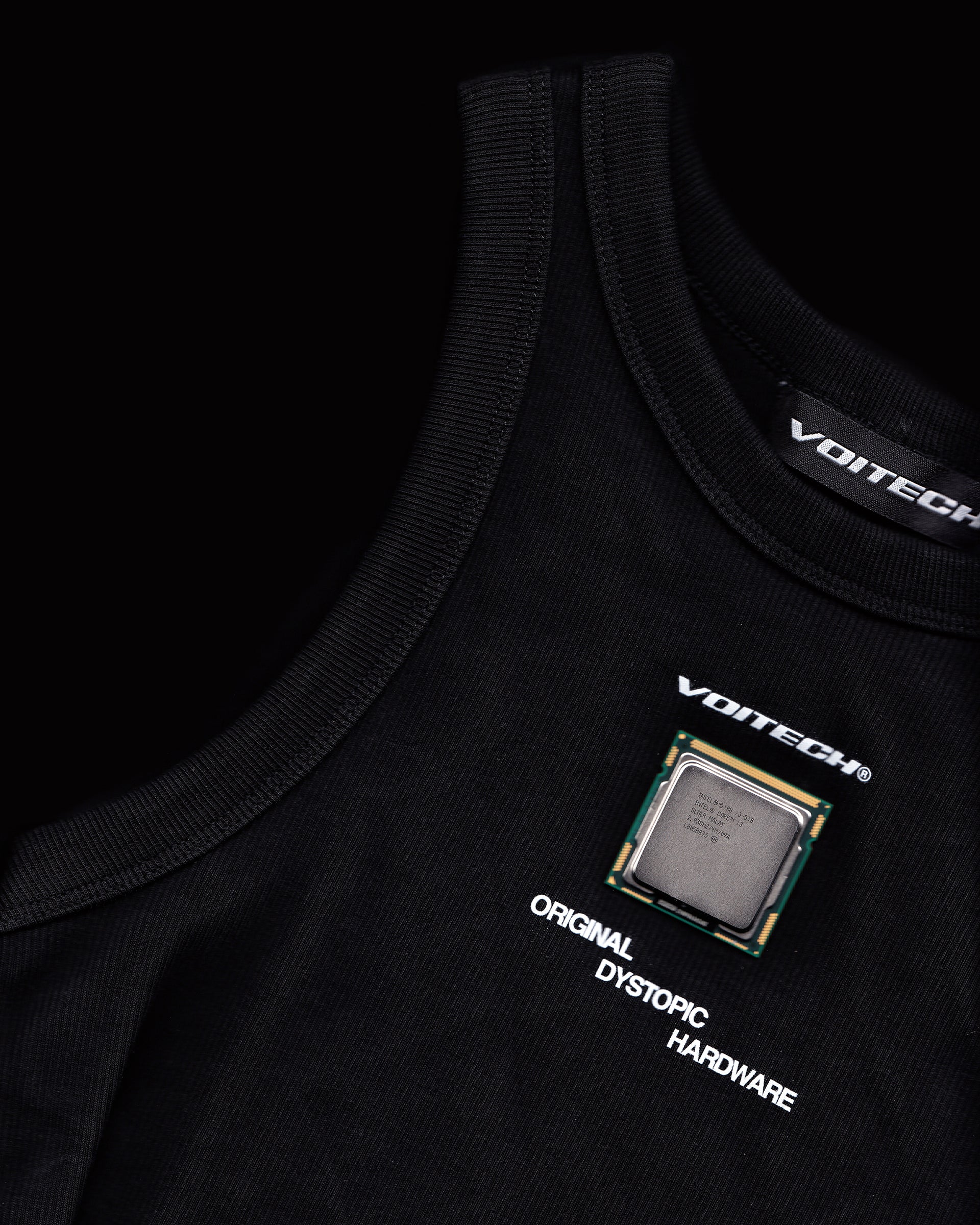 BLACK CPU VEST