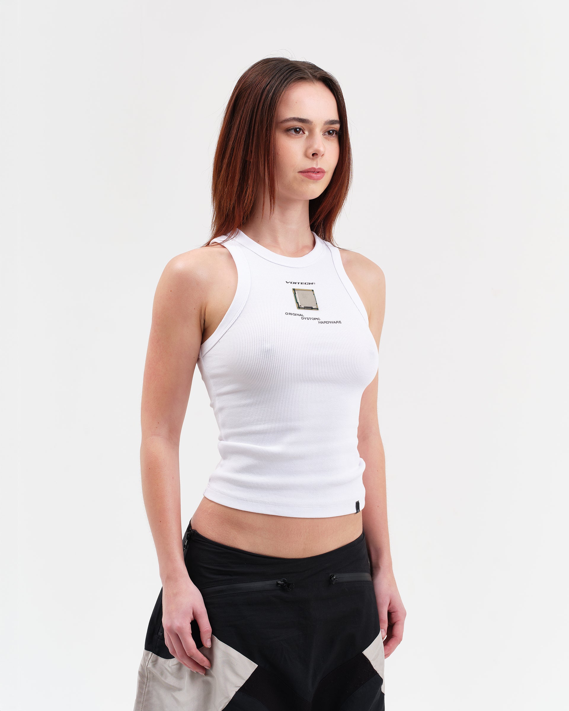 WHITE CPU VEST