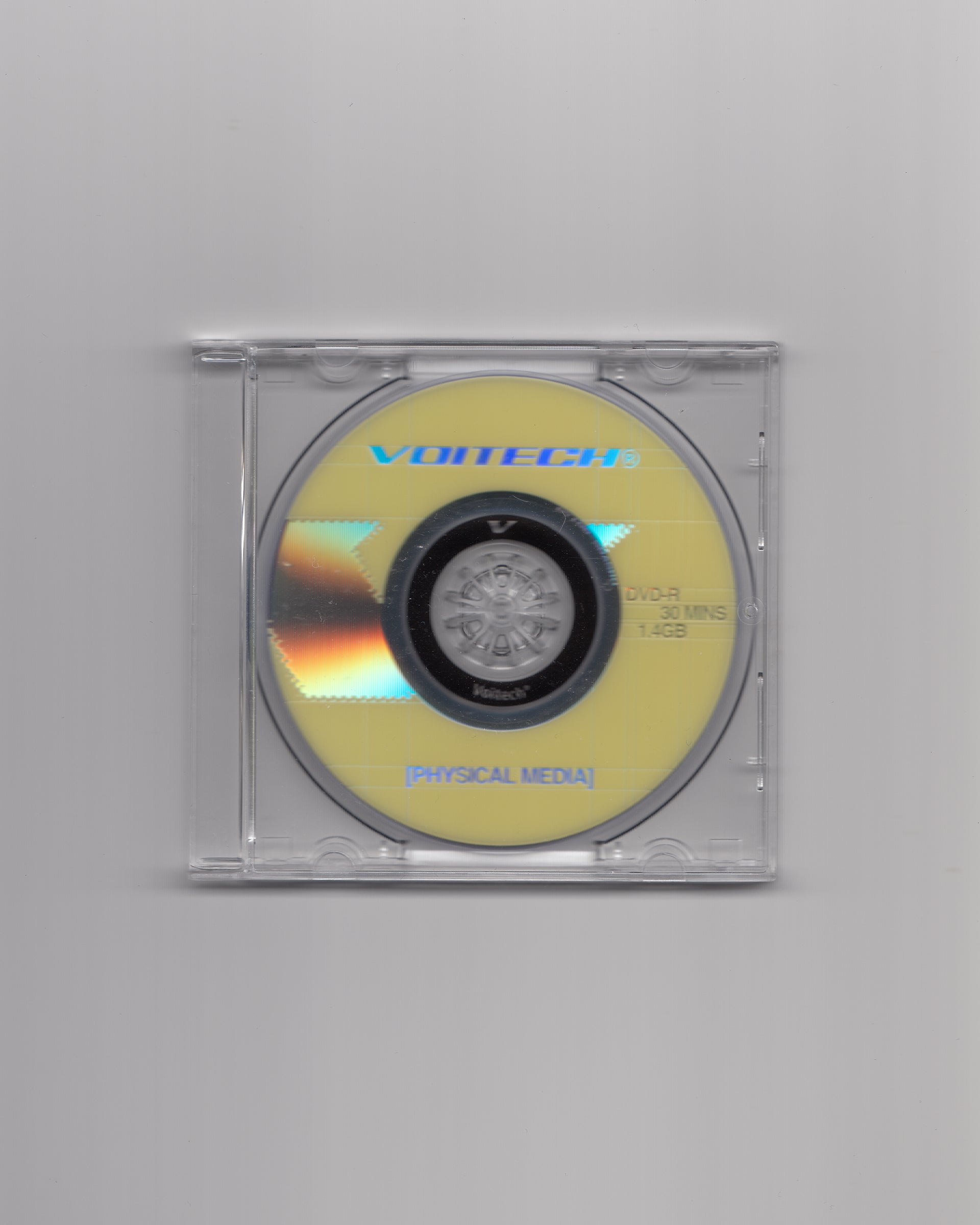 Voitech® "Physical Media" 8cm Mini DVD-R Camcorder Discs 1.4GB 30 Minutes