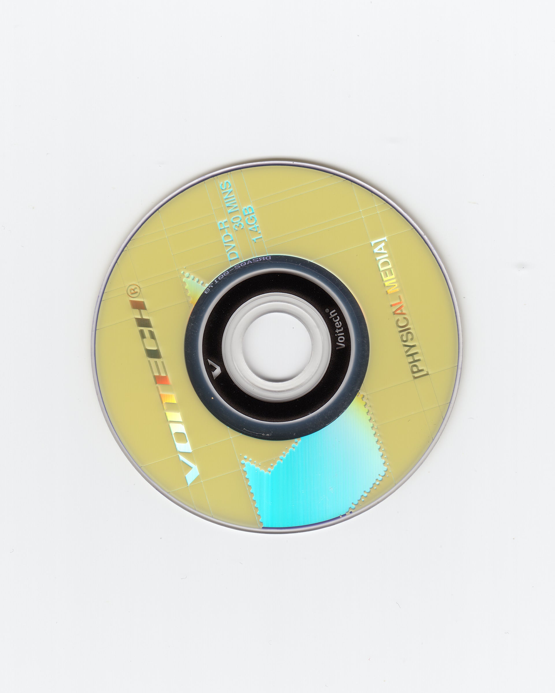 Voitech® "Physical Media" 8cm Mini DVD-R Camcorder Discs 1.4GB 30 Minutes