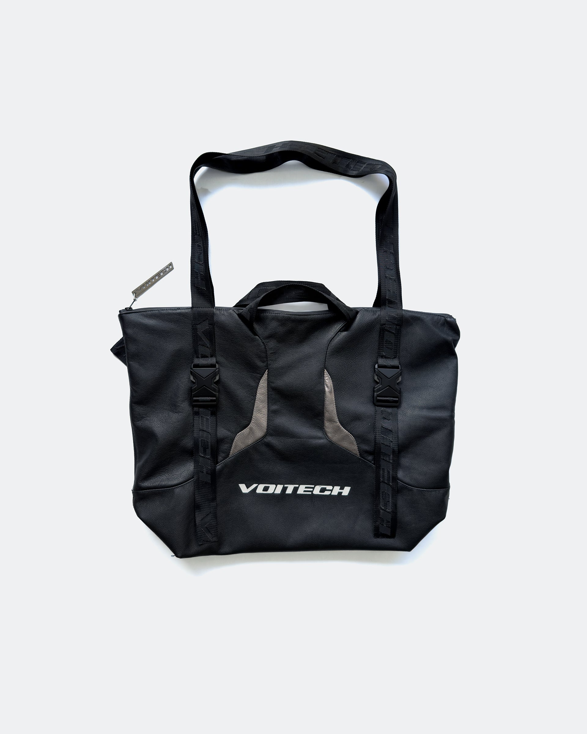 TORQUE LEATHER RACING TOTE