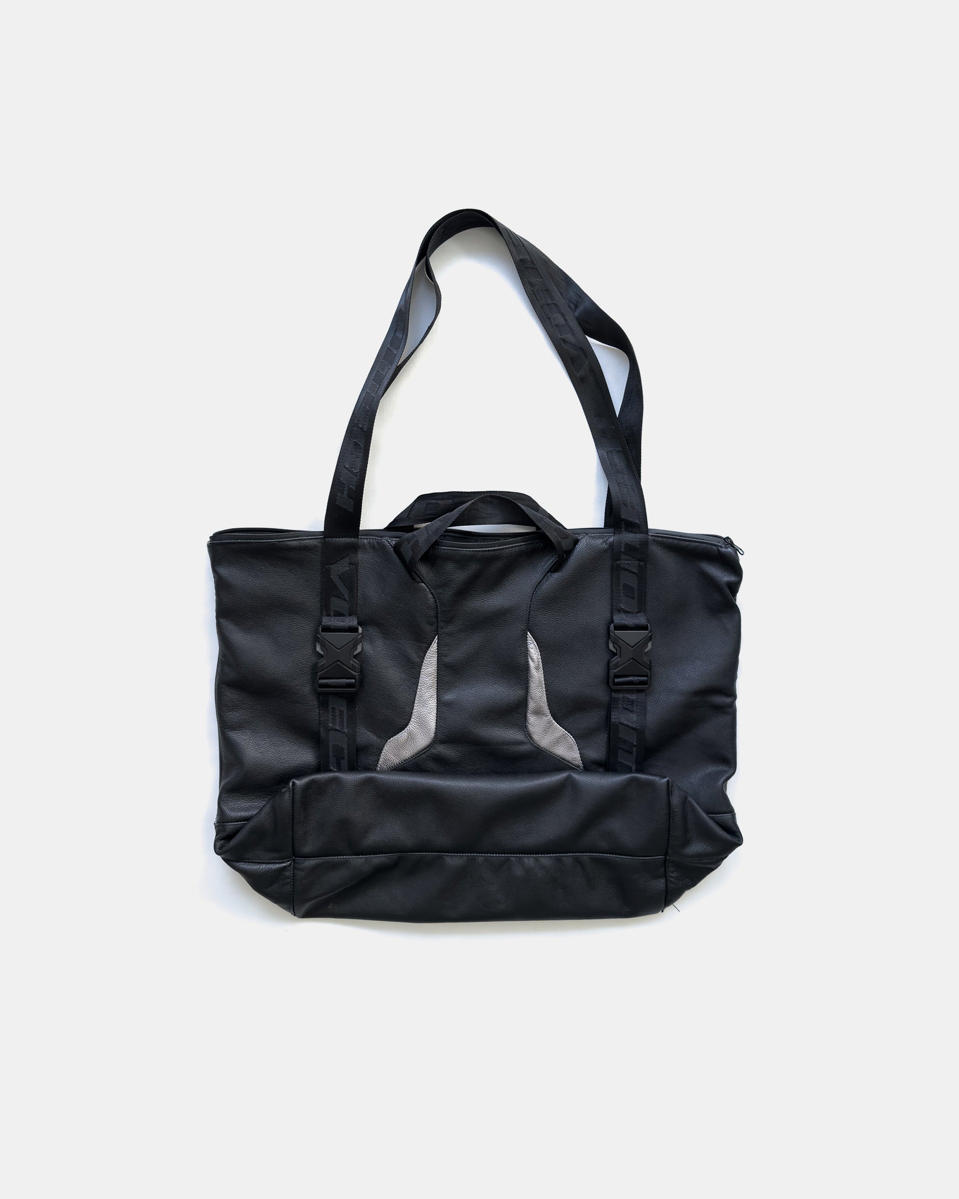 TORQUE LEATHER RACING TOTE