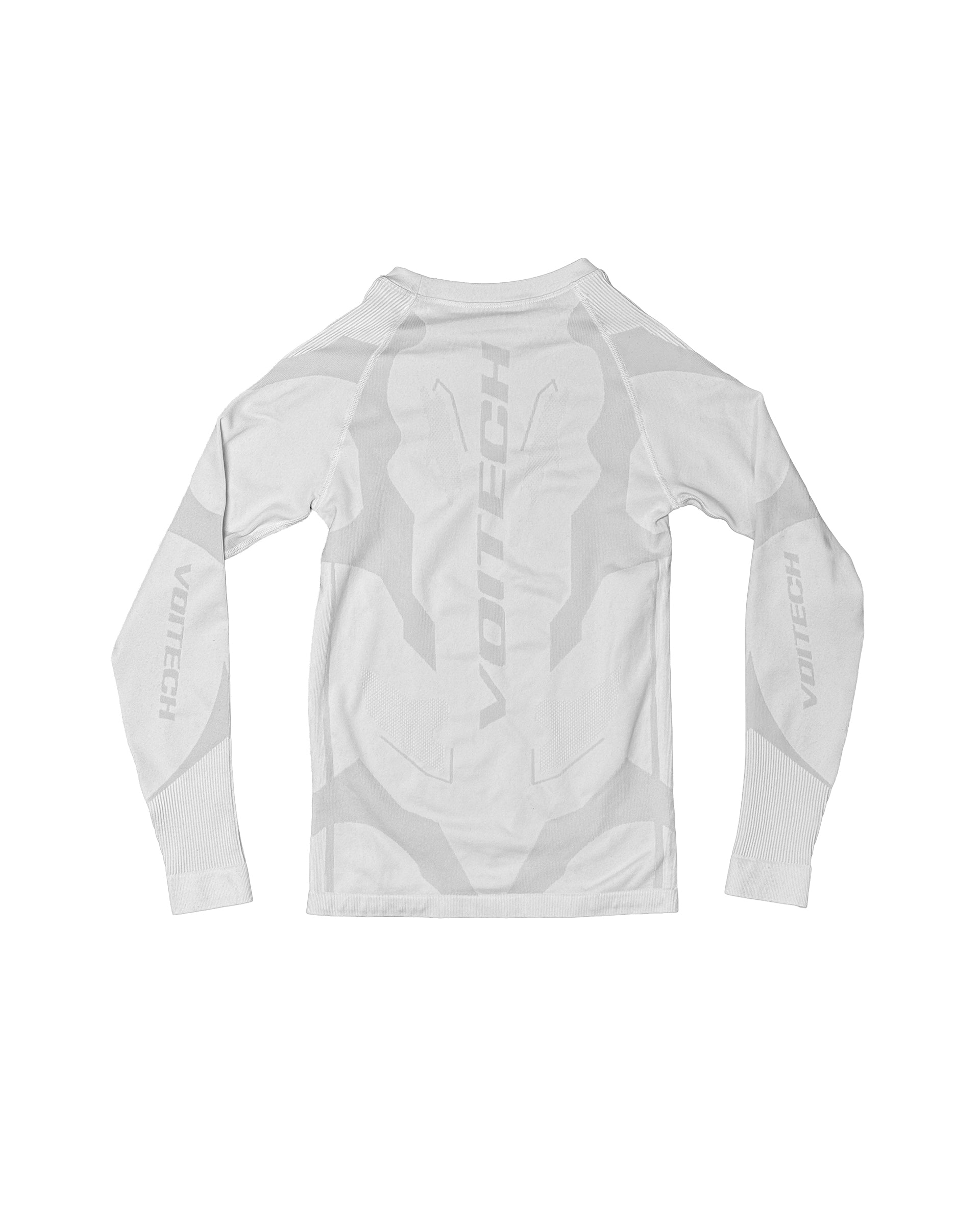 FRACTAL RACING COMPRESSION LONG SLEEVE (WHITE)