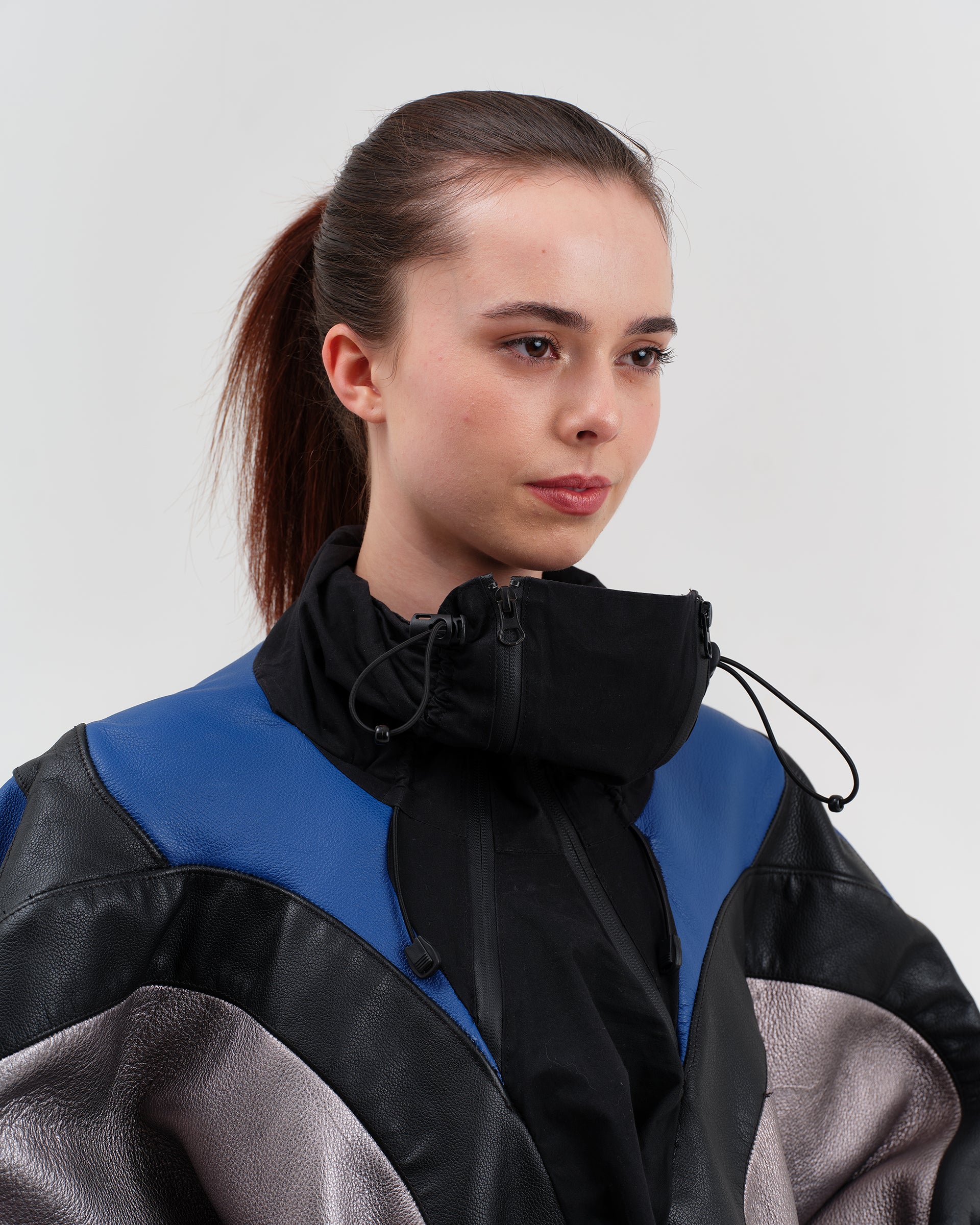 OMEGA LEATHER BOMBER