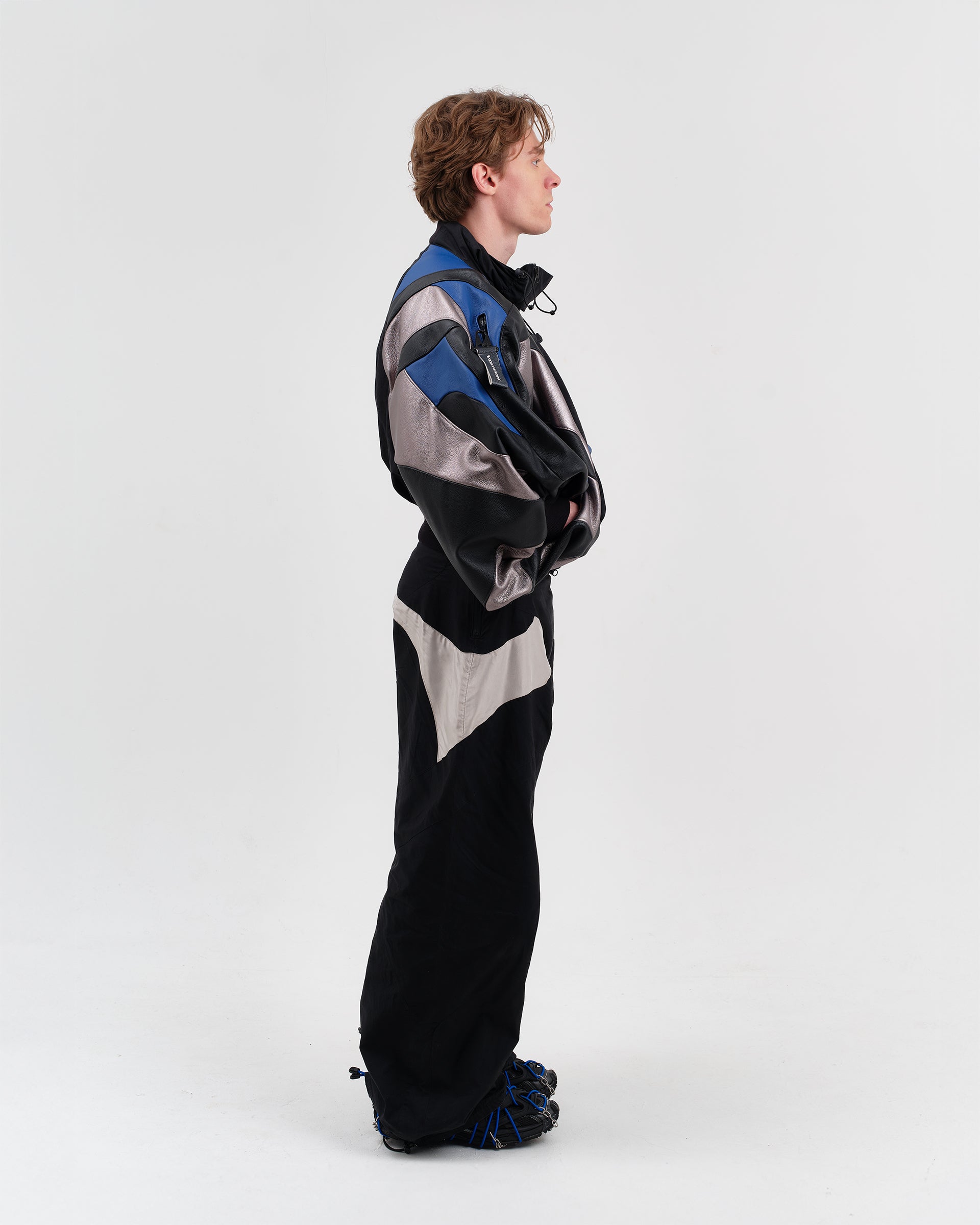 OMEGA LEATHER BOMBER