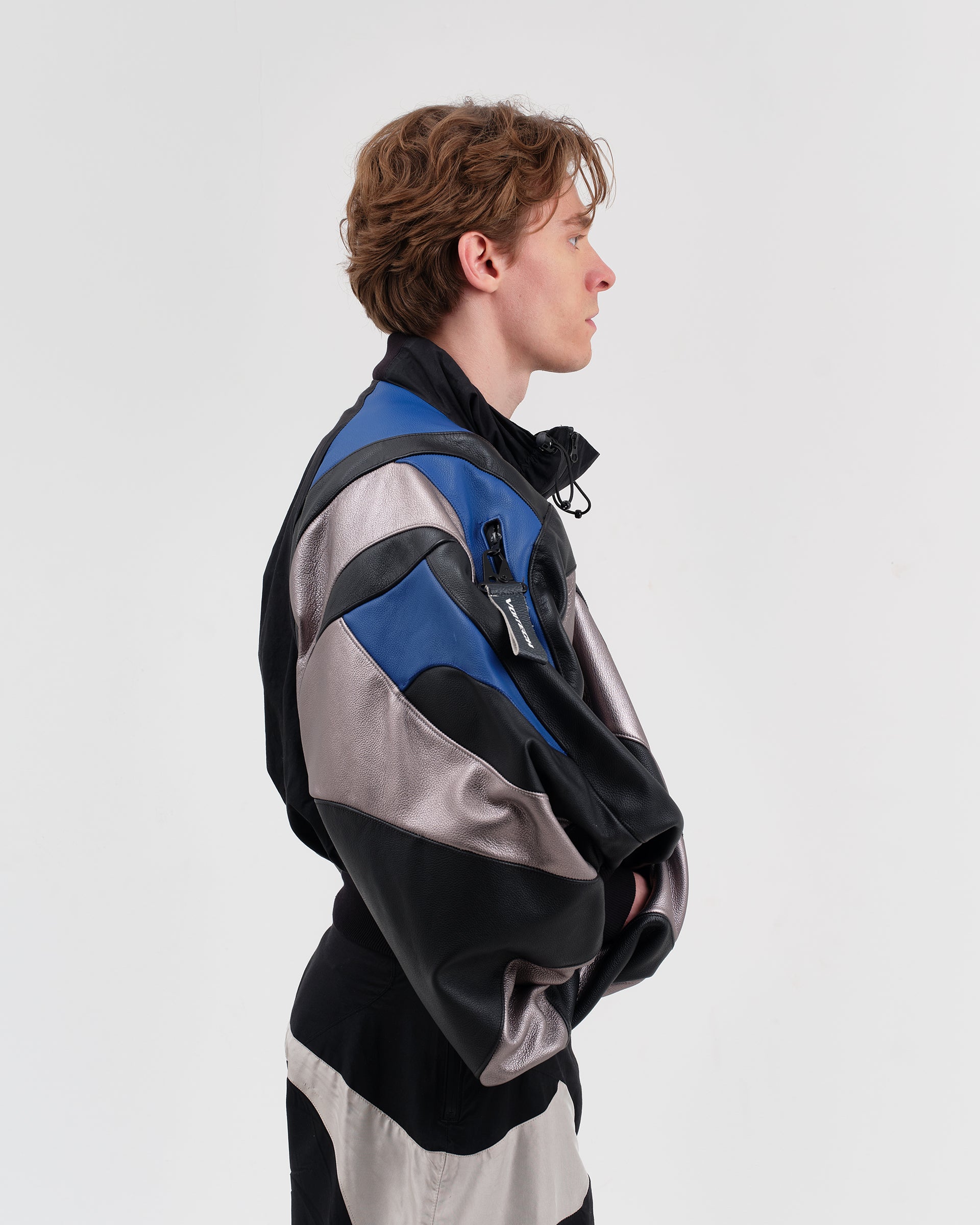 OMEGA LEATHER BOMBER