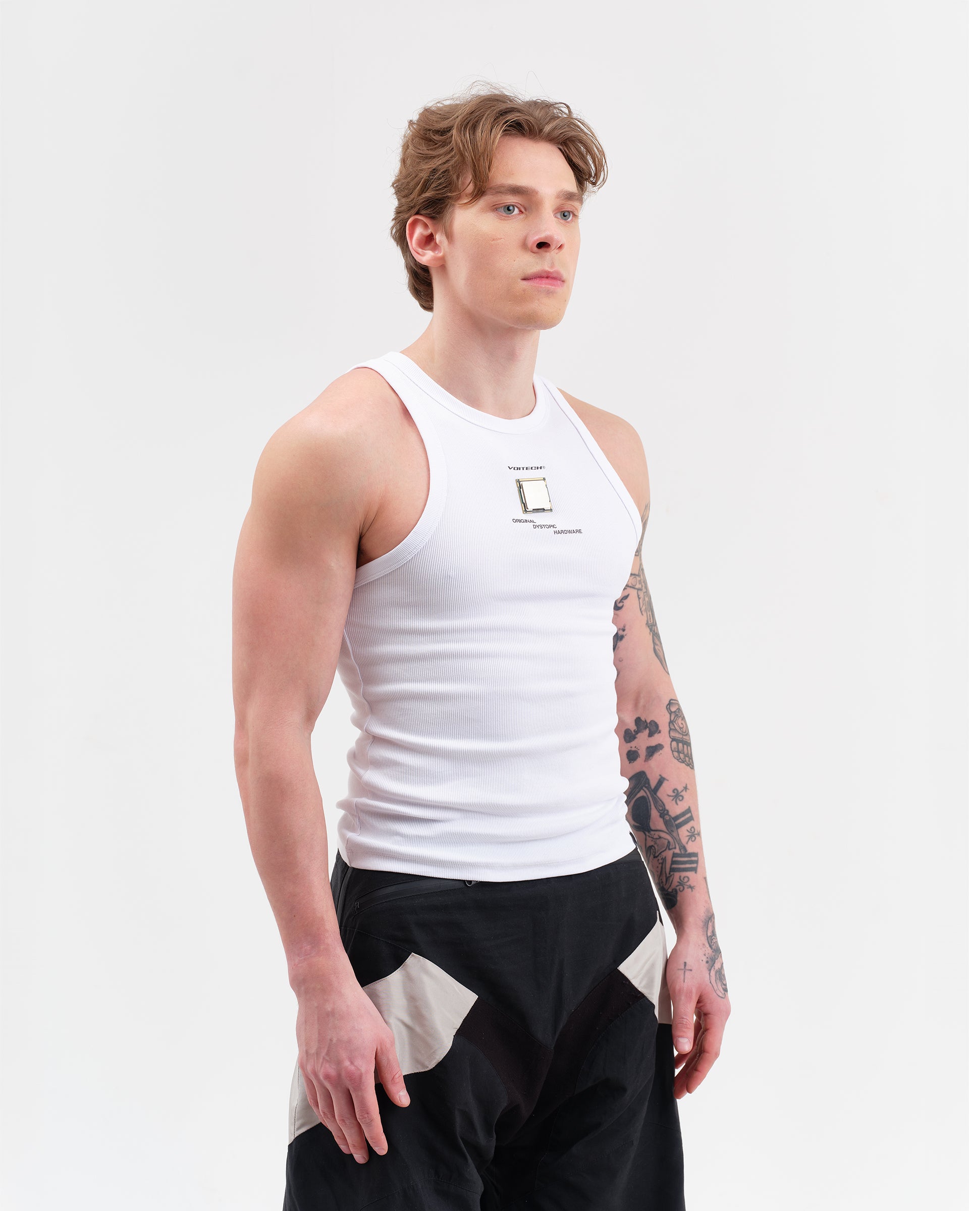 WHITE CPU VEST