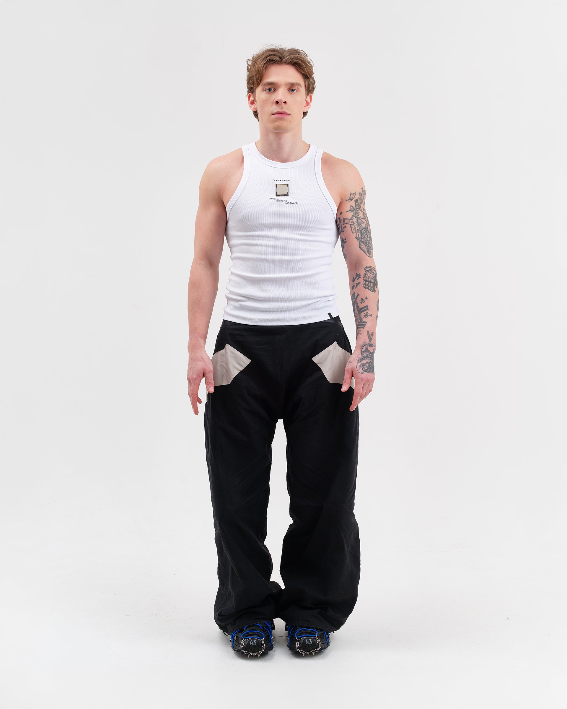 WHITE CPU VEST