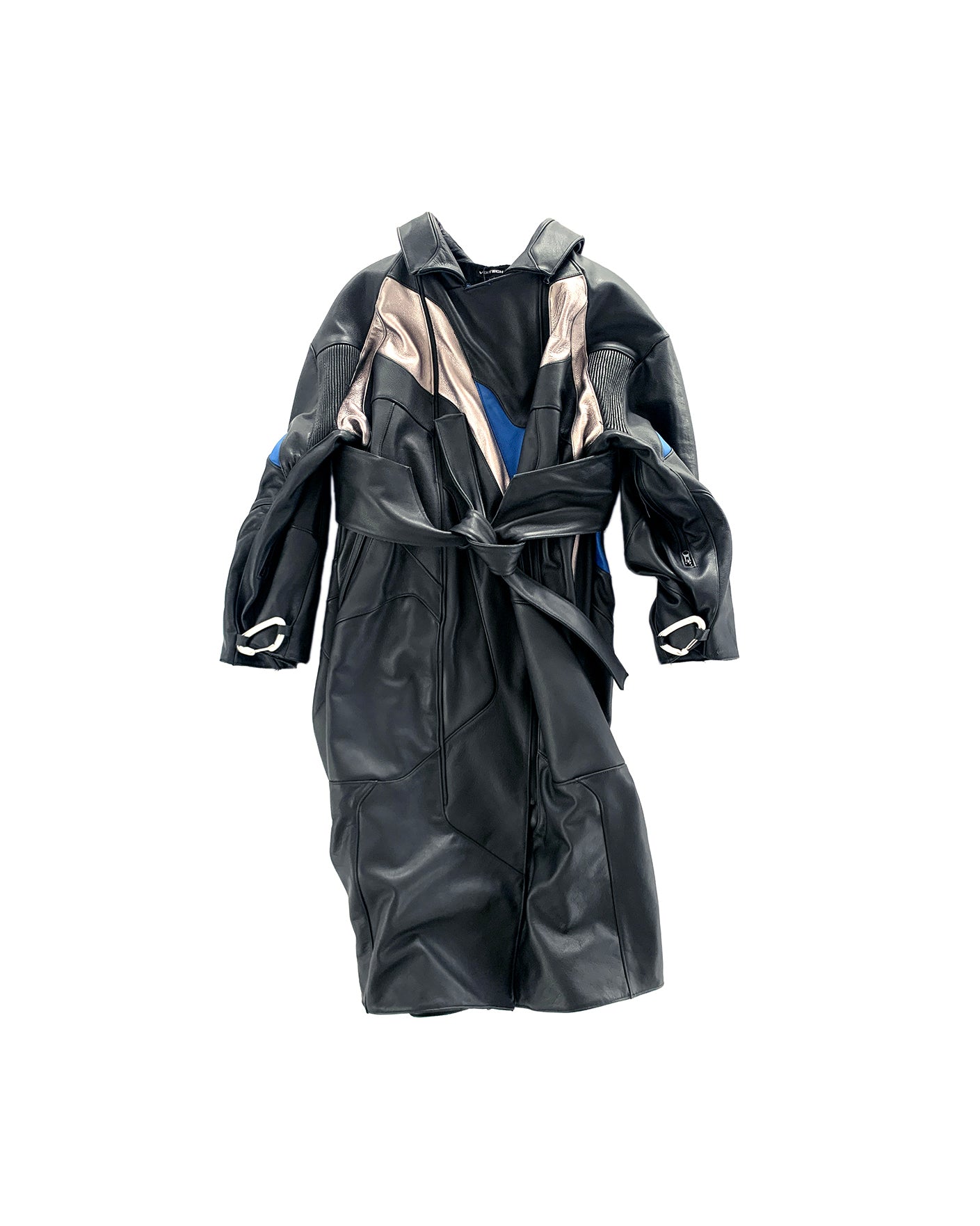 CROSSBLADE LEATHER TRENCH
