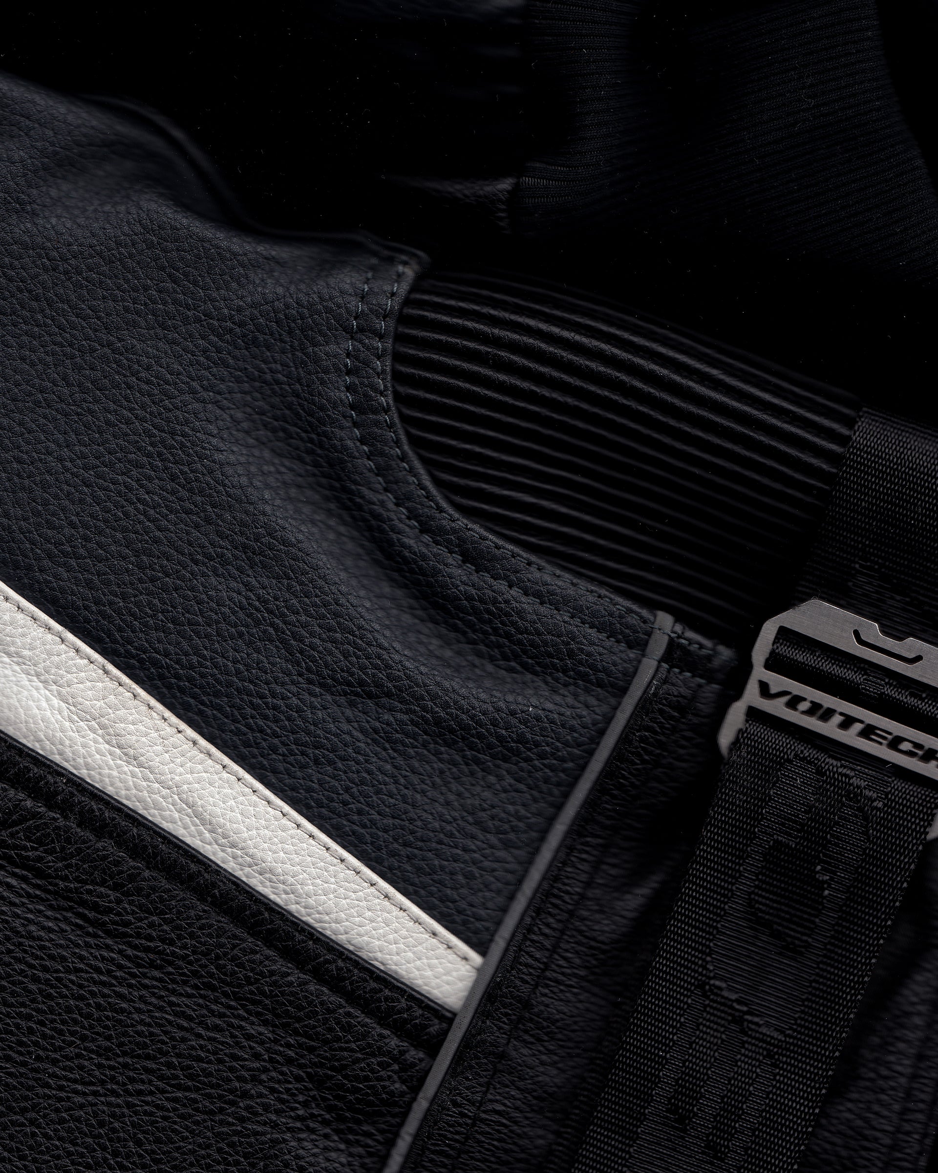 OVERDRIVE SHORT SLEEVE LEATHER MOTO JACKET